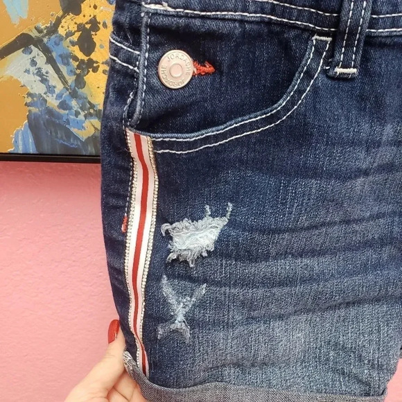 Jordache Red White and Blue Overalls - Picture 6 of 8